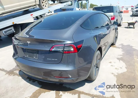 2023 Tesla Model 3 Long Range Dual Motor All-Wheel Drive z USA, uszkodzony, nr VIN 5YJ3E1EB4PF659757